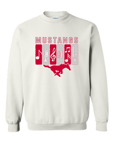Memorial Mustangs Band # 2 Men's Sweatshirt