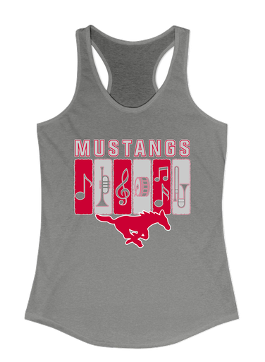 Memorial Mustangs Band # 2 Women's Tank Top