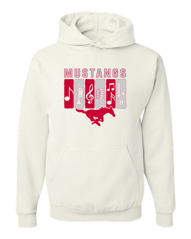 Memorial Mustangs Band # 2 Men's Premium Hoodie