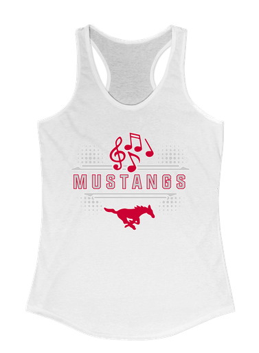 Memorial Mustangs Band # 3 Women's Tank Top