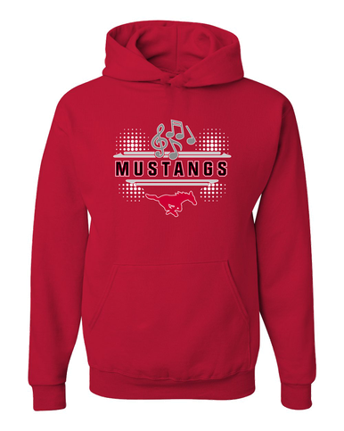 Memorial Mustangs Band # 3 Men's Premium Hoodie