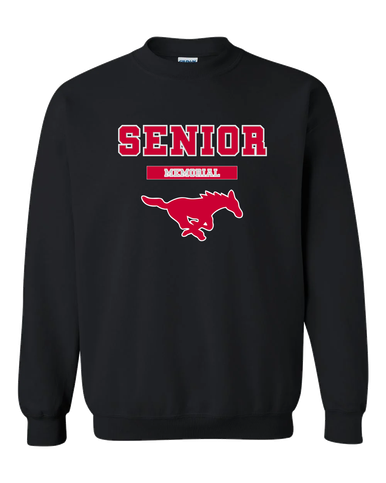 Memorial Mustangs Senior #2 Men's Sweatshirt