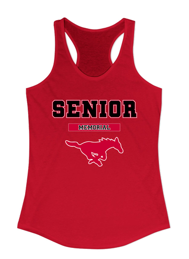 Memorial Mustangs Senior #2 Women's Tank Top