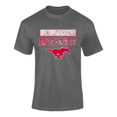 Memorial Mustangs Mascot #9 Men's Premium SS T-Shirt
