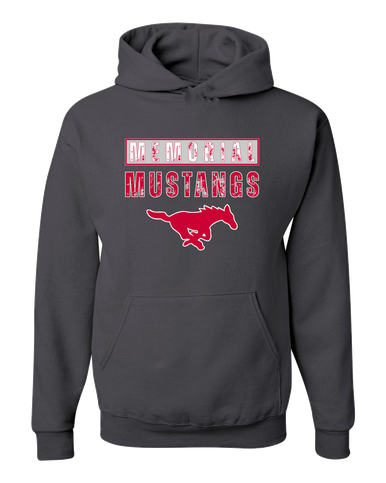 Memorial Mustangs Mascot #9 Men's Premium Hoodie