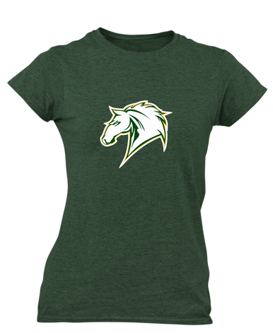 Mira Costa Mustangs Mascot #1 Women's SS T-Shirt