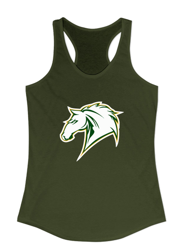 Mira Costa Mustangs Mascot #1 Women's Tank Top