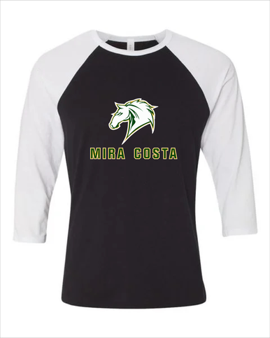 Mira Costa Mustangs Mascot #2 Men's Baseball T-Shirt