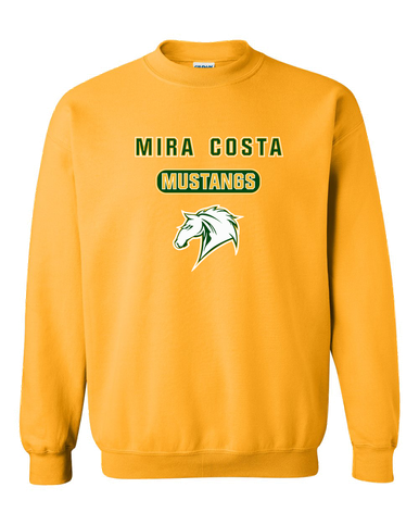 Mira Costa Mustangs Mascot #3 Men's Sweatshirt