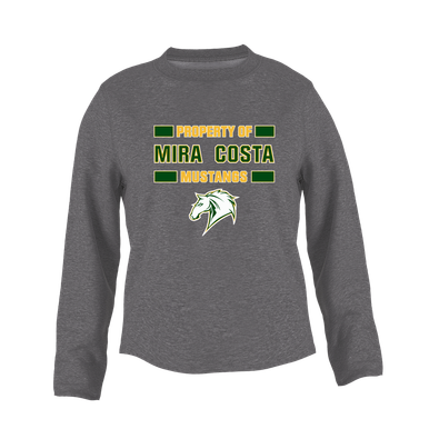 Mira Costa Mustangs Property Of Women's Sweatshirt