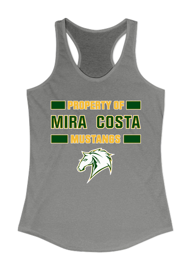 Mira Costa Mustangs Property Of Women's Tank Top