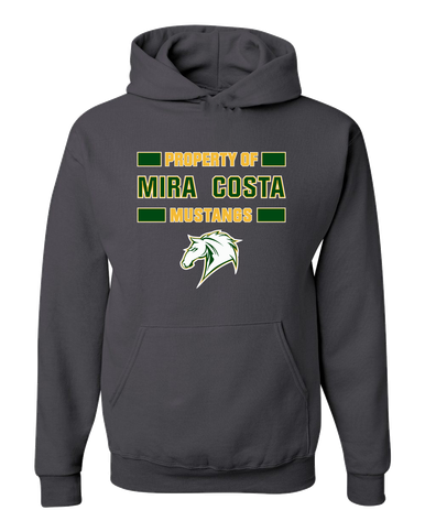 Mira Costa Mustangs Property Of Men's Premium Hoodie