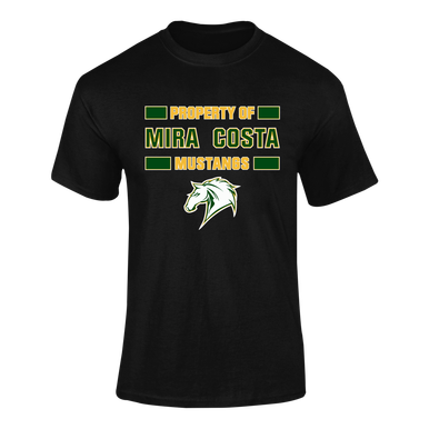 Mira Costa Mustangs Property Of Men's Premium SS T-Shirt