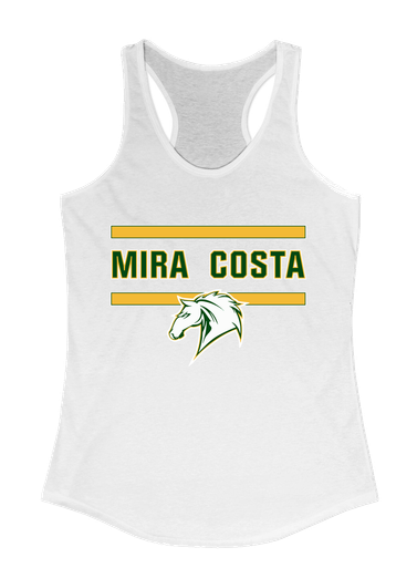 Mira Costa Mustangs Mascot #4 Women's Tank Top
