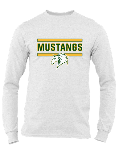 Mira Costa Mustangs Mascot #5 Men's Premium LS T-Shirt