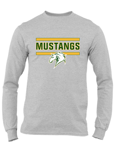 Mira Costa Mustangs Mascot #5 Men's LS T-Shirt