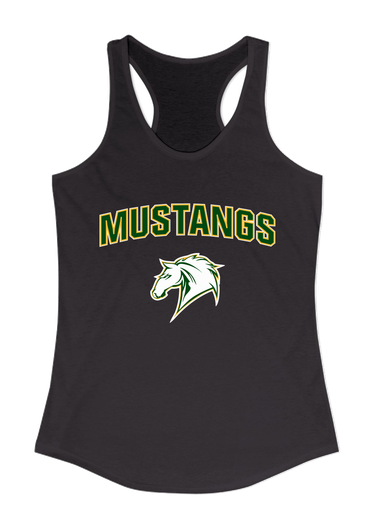 Mira Costa Mustangs Mascot #6 Women's Tank Top