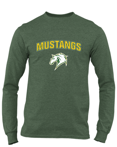 Mira Costa Mustangs Mascot #6 Men's Premium LS T-Shirt