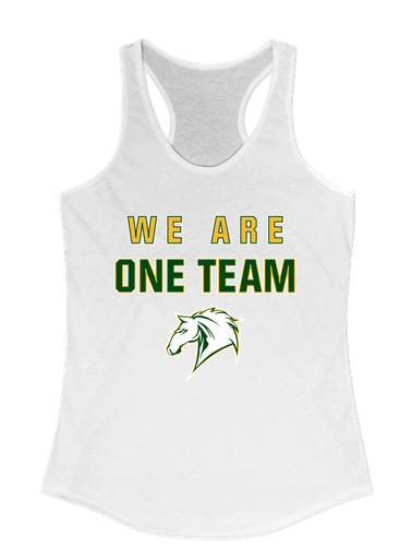 Mira Costa Mustangs We Are One Team Women's Tank Top