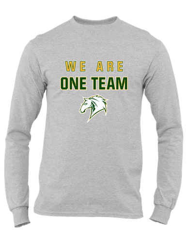 Mira Costa Mustangs We Are One Team Men's Premium LS T-Shirt