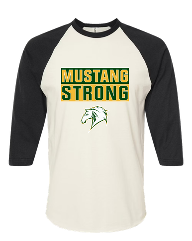 Mira Costa Mustangs Strong #1 Women's Baseball T-Shirt