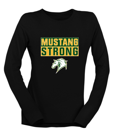 Mira Costa Mustangs Strong #1 Women's Premium LS T-Shirt