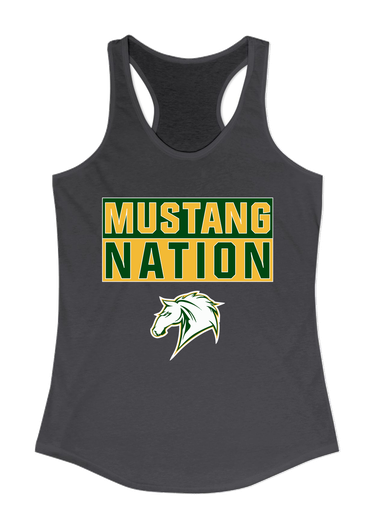 Mira Costa Mustangs Nation #1 Women's Tank Top