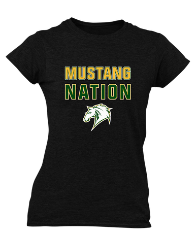 Mira Costa Mustangs Nation #2 Women's SS T-Shirt