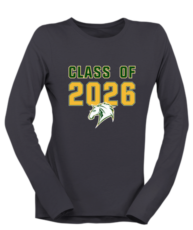 Mira Costa Mustangs Class of 2026 Women's LS T-Shirt