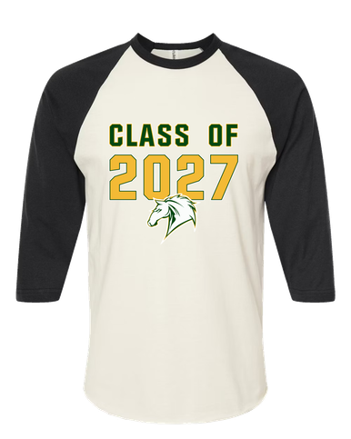 Mira Costa Mustangs Class of 2027 Men's Baseball T-Shirt