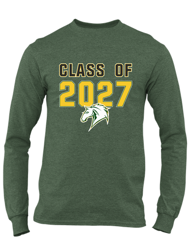 Mira Costa Mustangs Class of 2027 Men's Premium LS T-Shirt