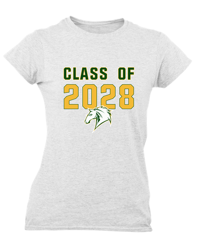 Mira Costa Mustangs Class of 2028 Women's SS T-Shirt