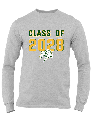 Mira Costa Mustangs Class of 2028 Men's LS T-Shirt