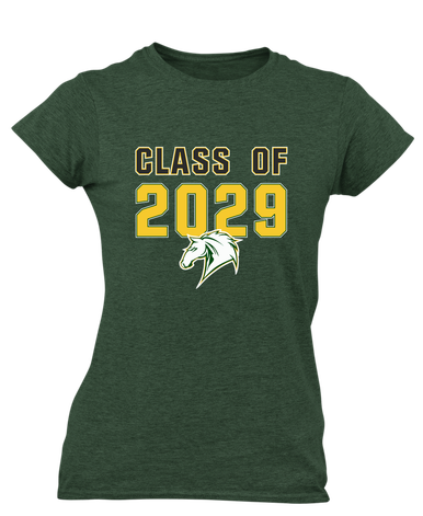Mira Costa Mustangs Class of 2029 Women's Premium SS T-Shirt