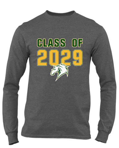 Mira Costa Mustangs Class of 2029 Men's Premium LS T-Shirt