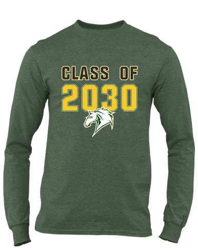 Mira Costa Mustangs Class of 2030 Men's LS T-Shirt