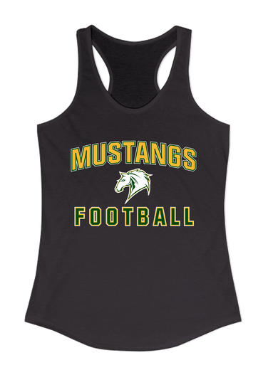 Mira Costa Mustangs Football #1 Women's Tank Top