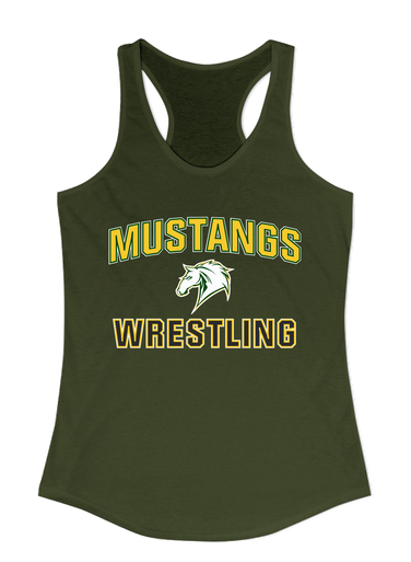 Mira Costa Mustangs Wrestling Women's Tank Top