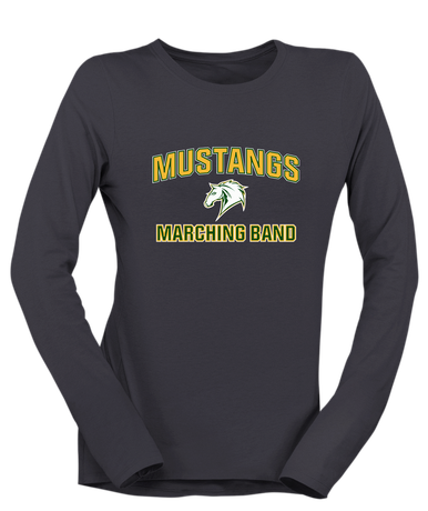 Mira Costa Mustangs Marching Band Women's LS T-Shirt