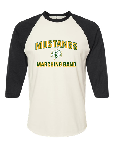 Mira Costa Mustangs Marching Band Women's Baseball T-Shirt