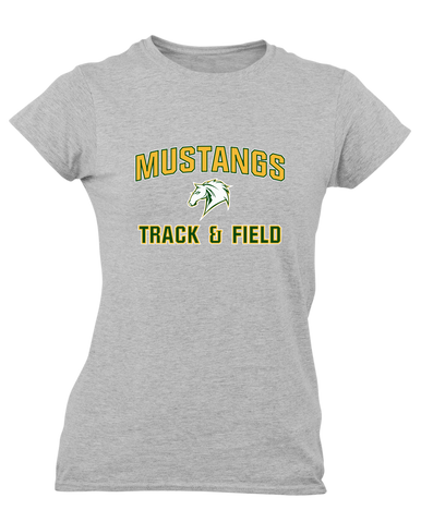Mira Costa Mustangs Track & Field Women's Premium SS T-Shirt