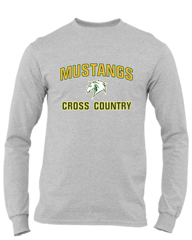 Mira Costa Mustangs Cross Country Men's LS T-Shirt