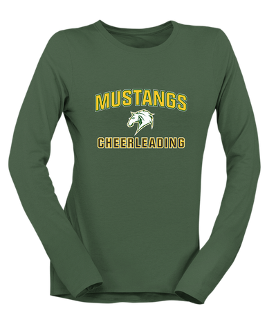 Mira Costa Mustangs Cheerleading Women's LS T-Shirt