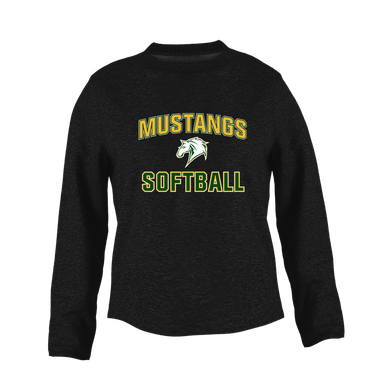 Mira Costa Mustangs Softball #1 Women's Sweatshirt