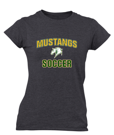 Mira Costa Mustangs Soccer #1 Women's SS T-Shirt