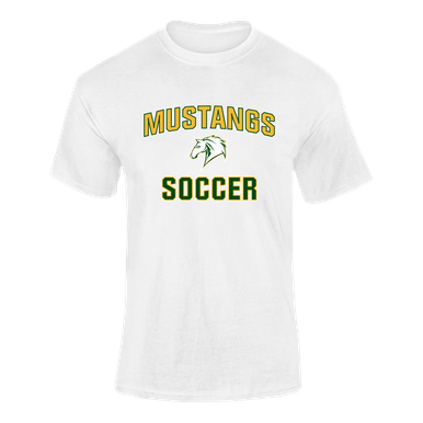 Mira Costa Mustangs Soccer #1 Men's SS T-Shirt