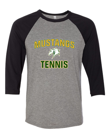 Mira Costa Mustangs Tennis Women's Baseball T-Shirt