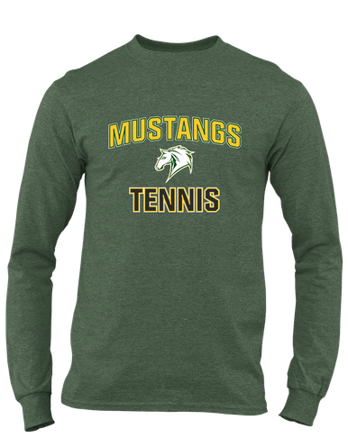 Mira Costa Mustangs Tennis Men's LS T-Shirt