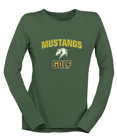 Mira Costa Mustangs Golf Women's Premium LS T-Shirt