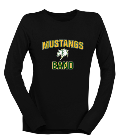 Mira Costa Mustangs Band # 1 Women's Premium LS T-Shirt